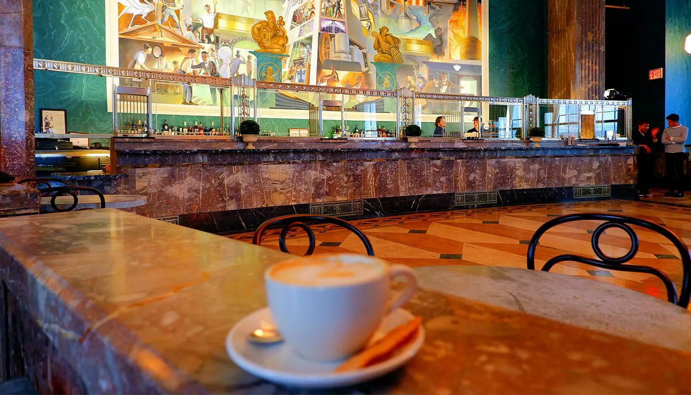 Koffie in New York - Conwell Coffee Hall