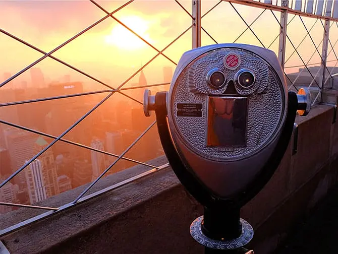 Empire State Building Tickets buitendek
