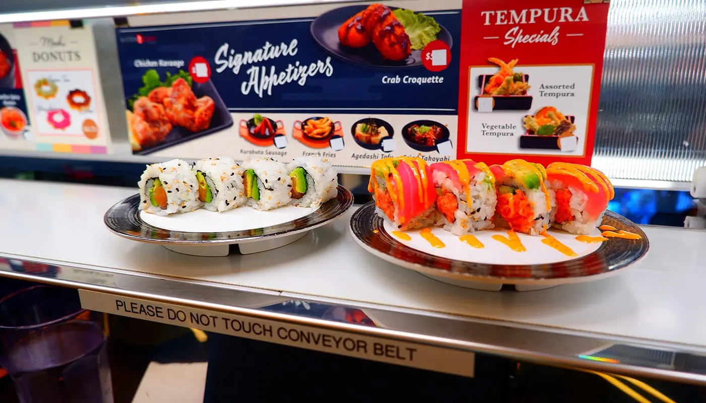 Beste Sushi in New York - Kaiten Zushi Nomad