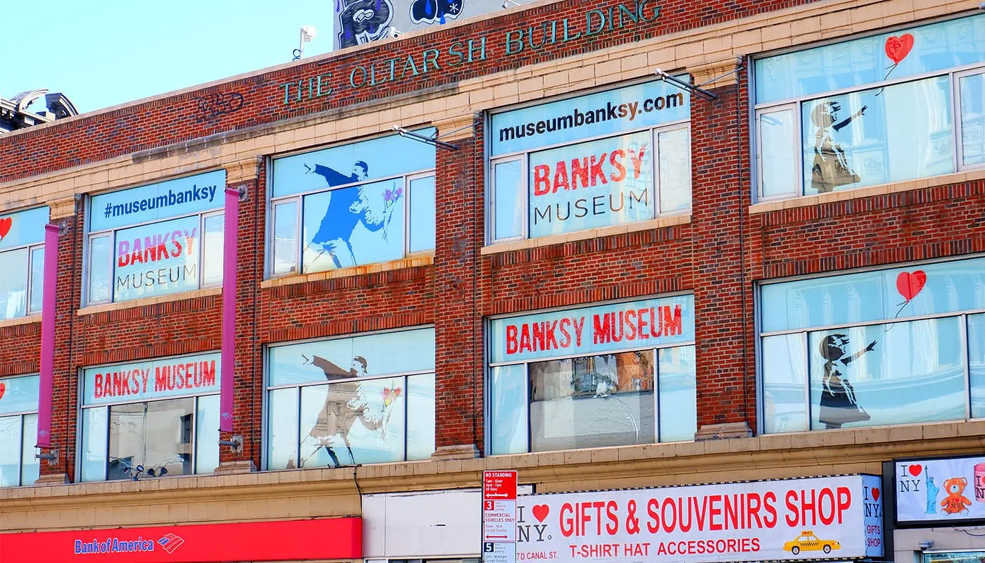 The Bansky Museum in New York - Gebouw