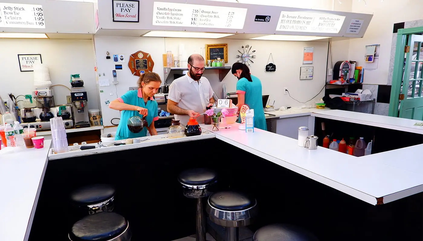 Beste Donuts in New York - Peter Pan Donut Pastry winkel