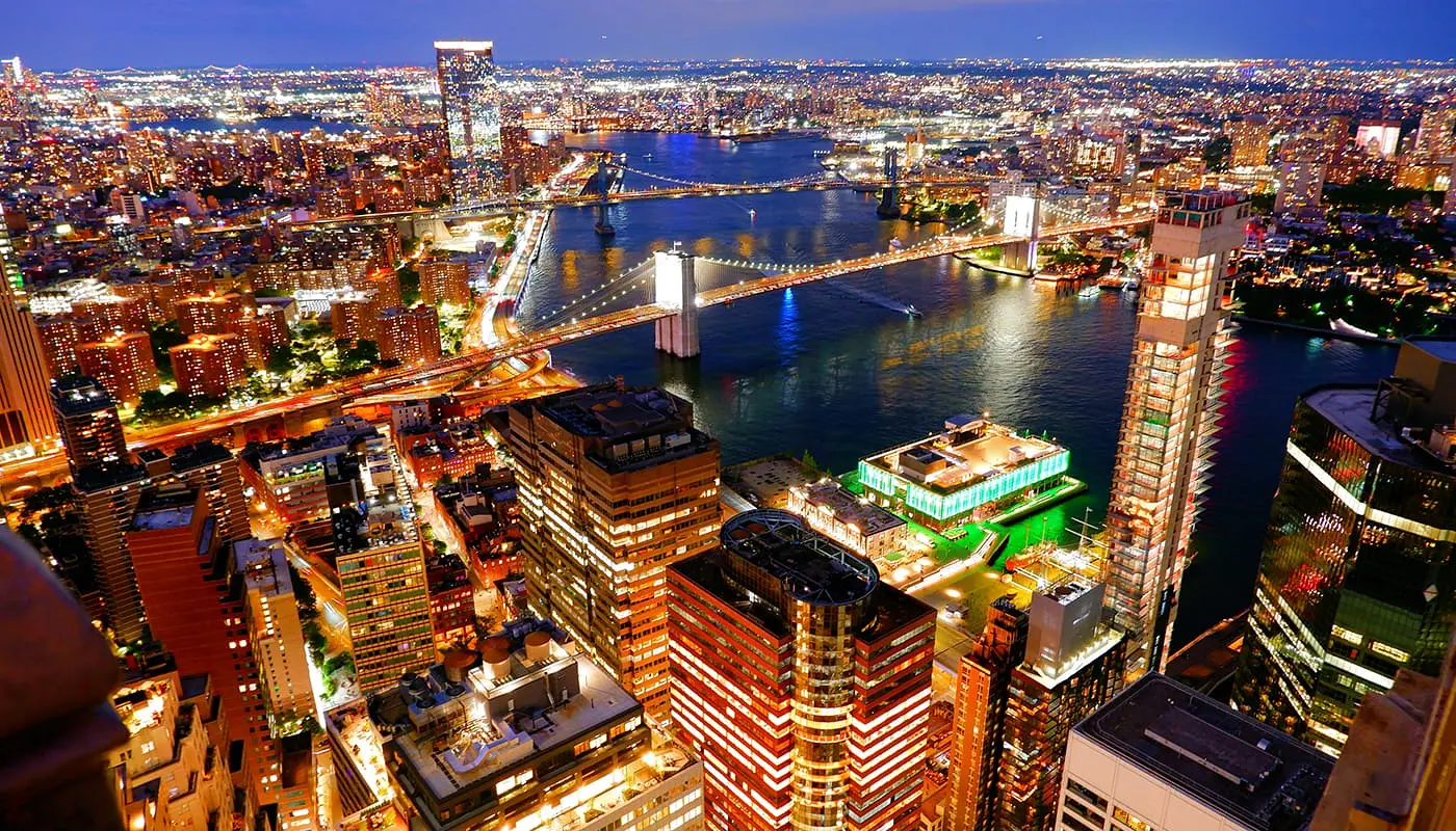 Beste Rooftopbars in New York - Overstory