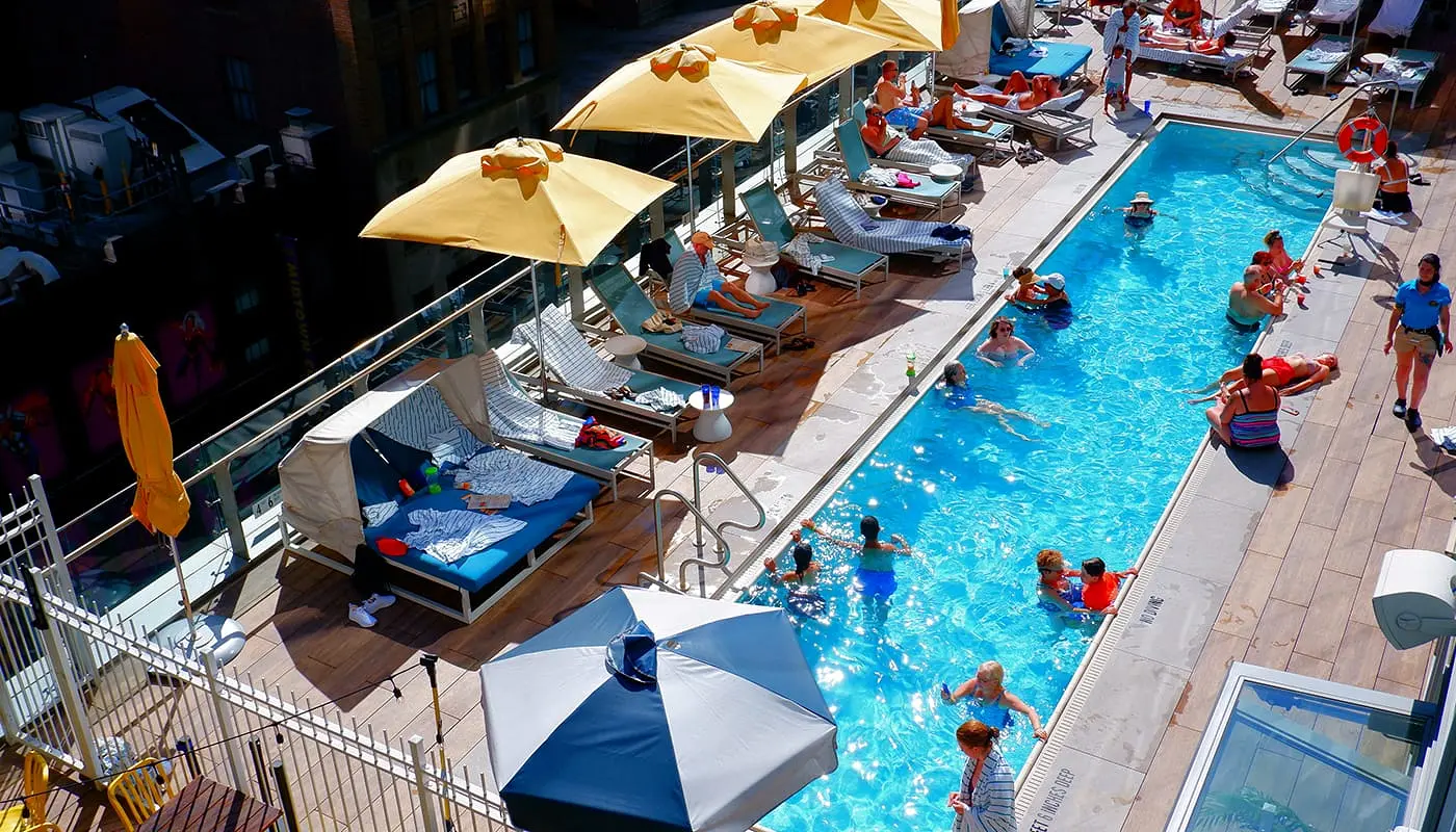 Hotels met zwembad in New York - Margaritaville Resort Times Square