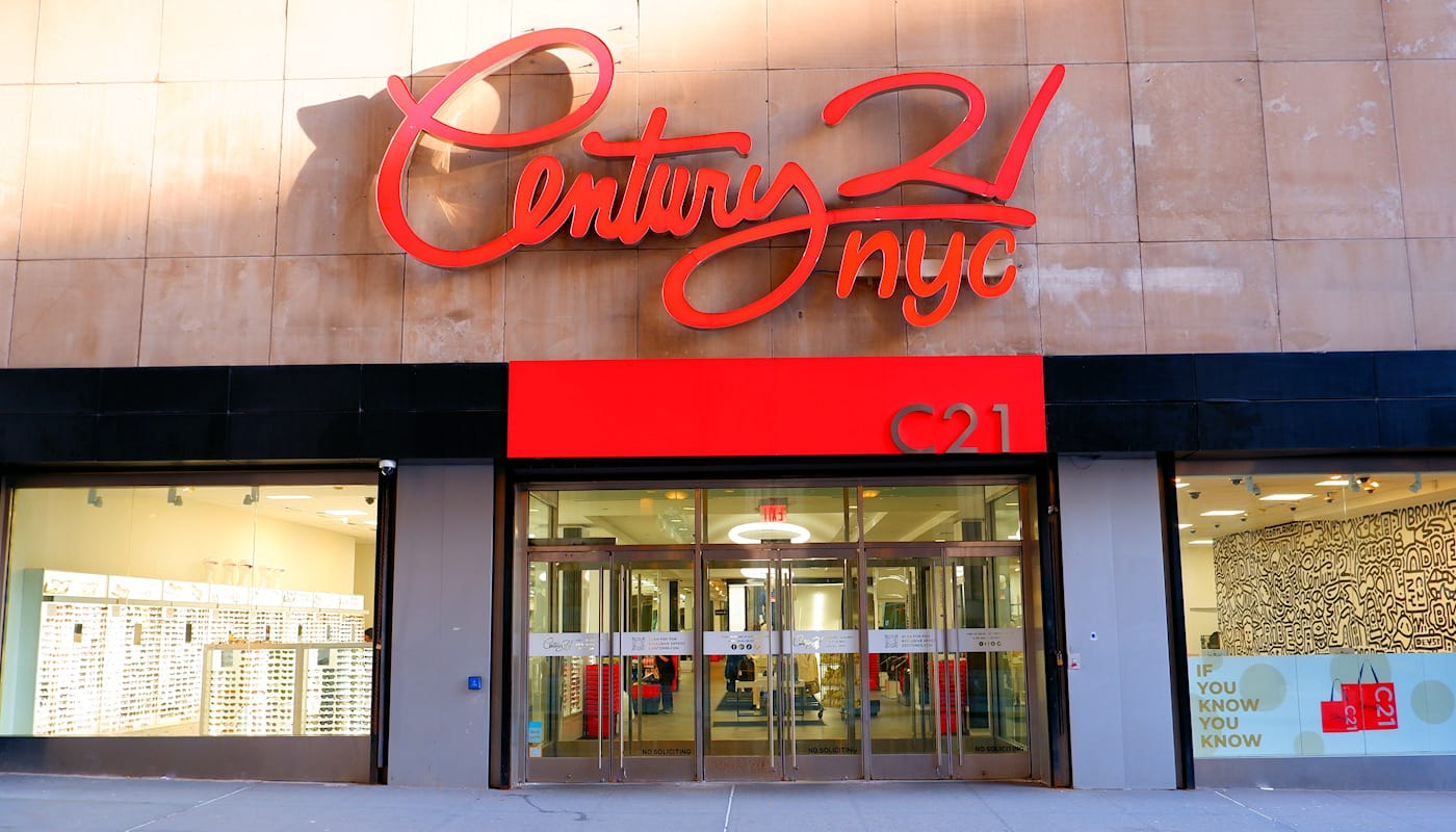 Uitverkoop in New York - Century 21