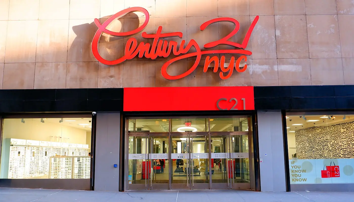 Uitverkoop in New York - Century 21