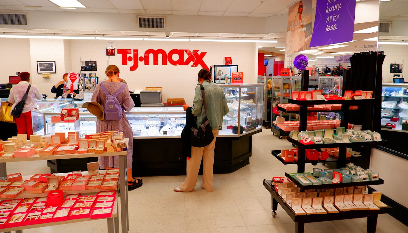 Uitverkoop in New York - TJ Maxx
