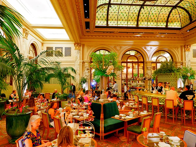 High Tea in New York - The Palm Court