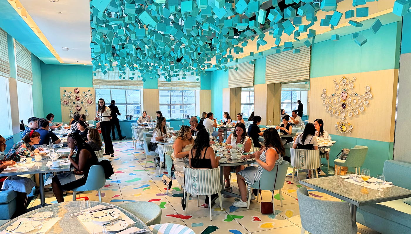 High Tea in New York - Tiffany's