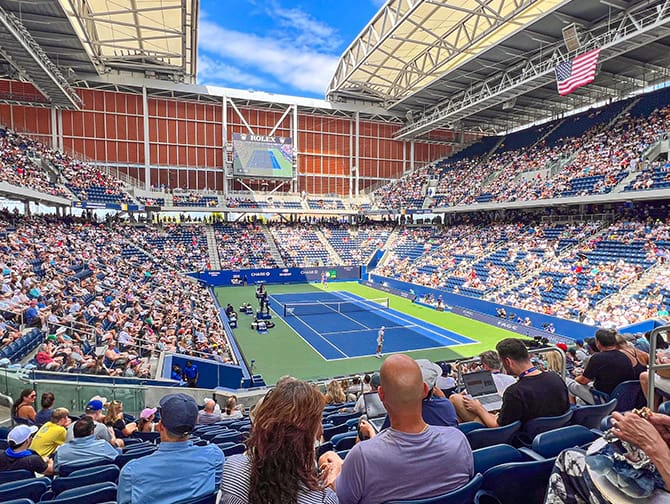 US Open Tennis Tickets - wedstrijd