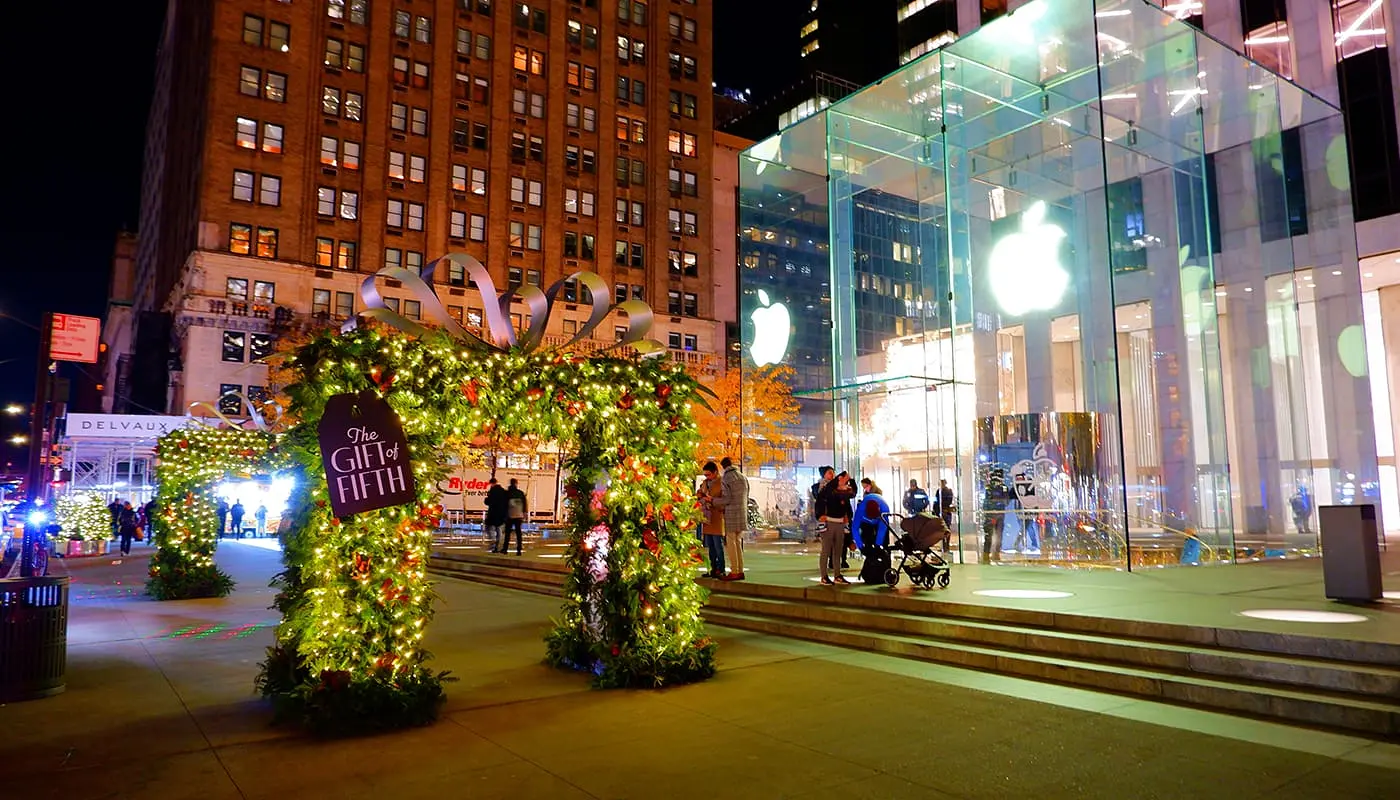 Kerst dagplanning voor New York - Fifth Avenue