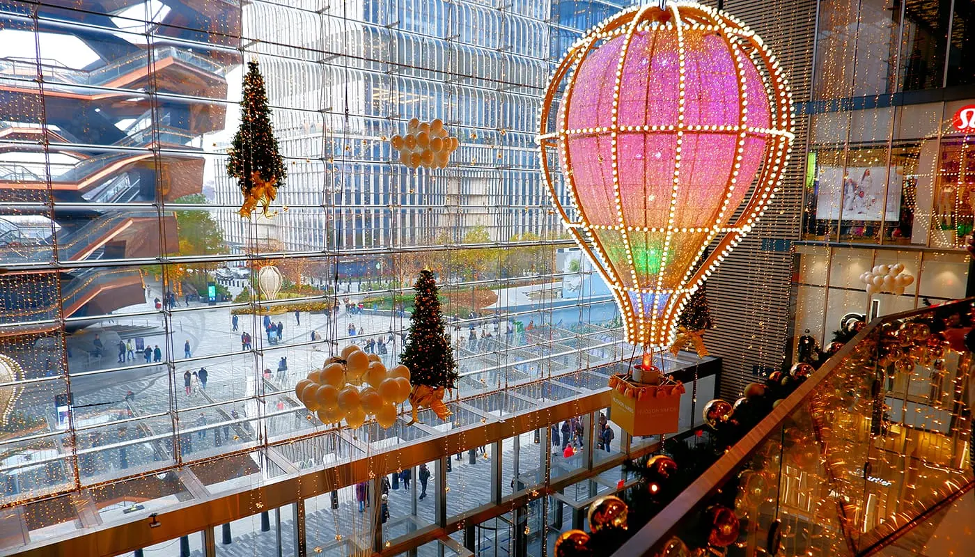 Kerst dagplanning voor New York - Hudson Yards