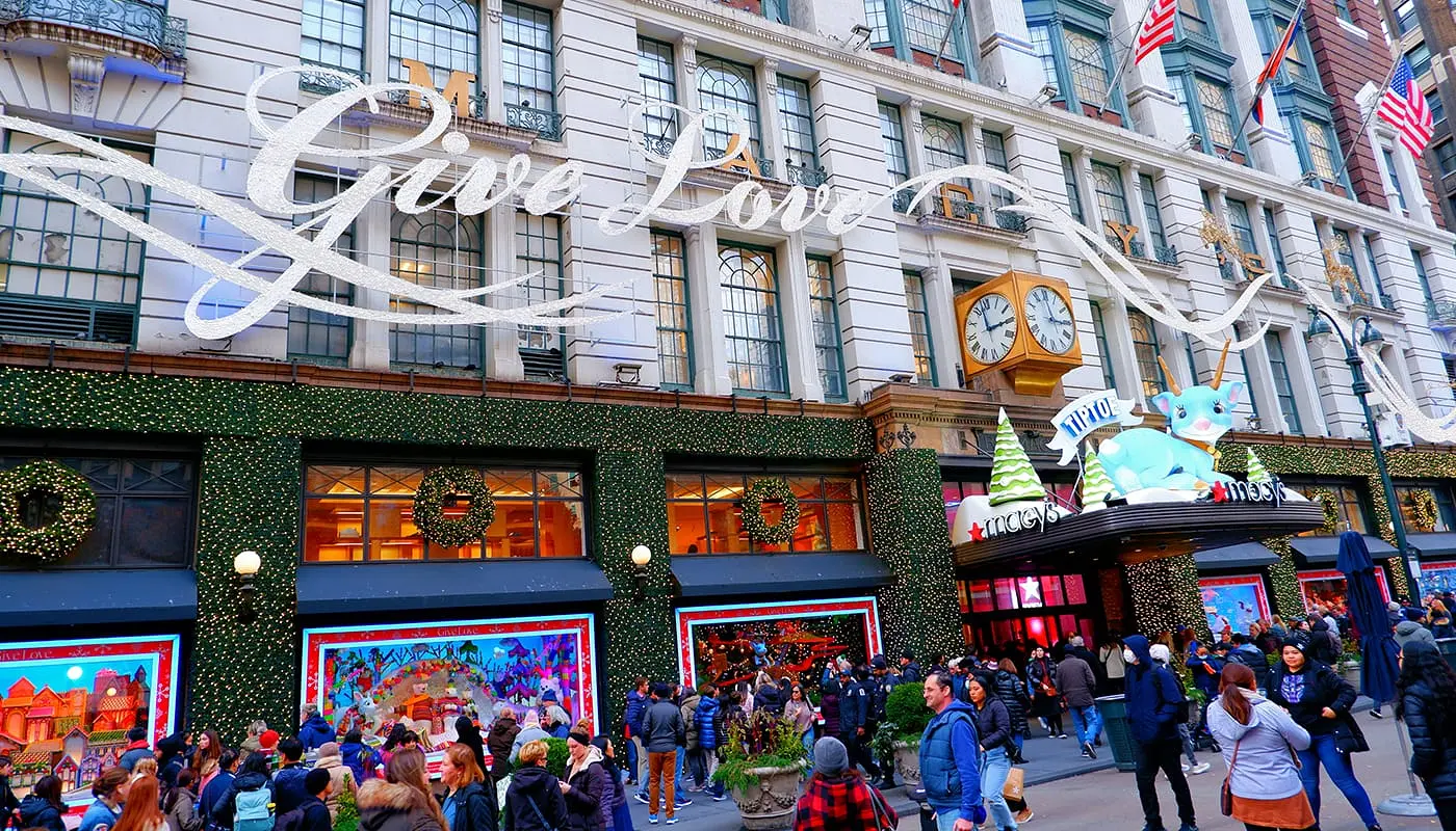 Kerst dagplanning voor New York - Macy's