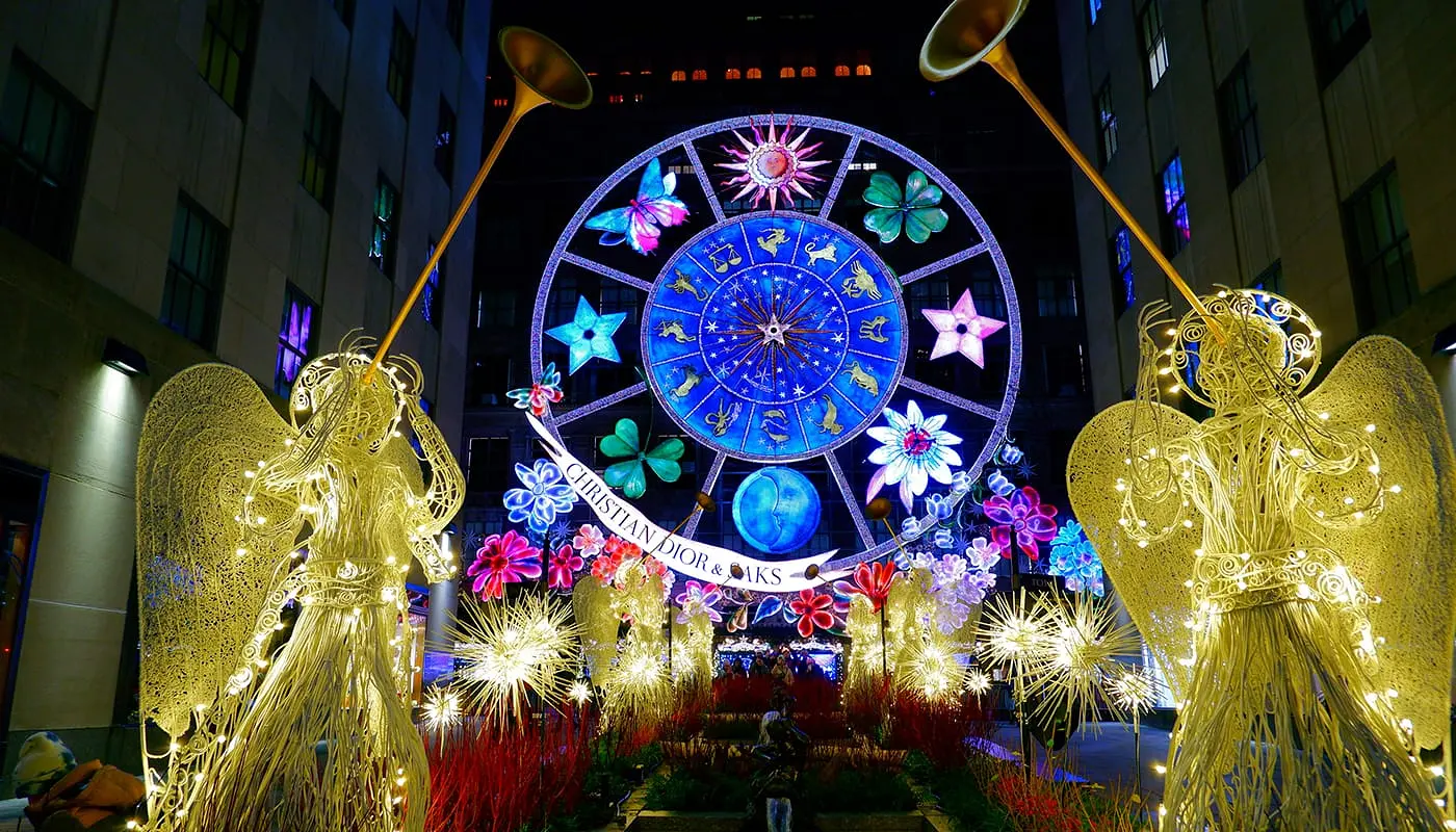 Kerst dagplanning voor New York - Saks Fifth Avenue Holiday Light Show