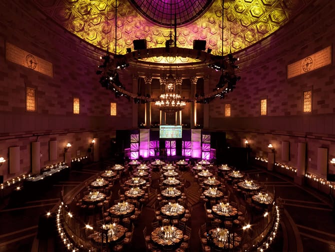 Oud en Nieuw feesten in New York Fancy feest