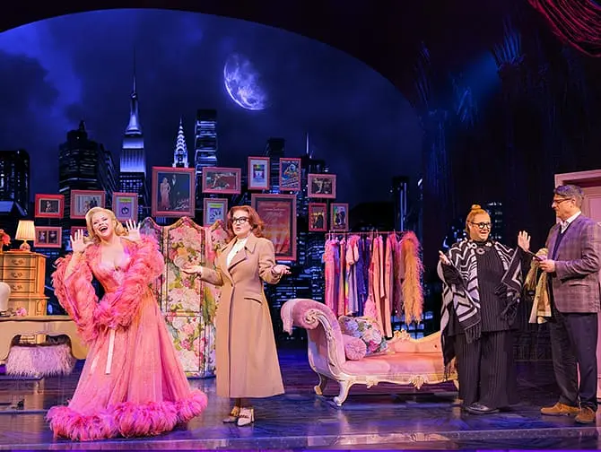 Death Becomes Her op Broadway Tickets - cast