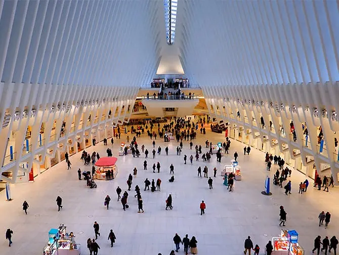 Oculus in New York - Transporation Hub