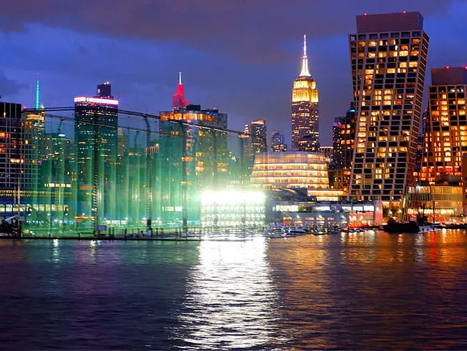 Manhattan Dinner Cruise in New York - Skyline zicht