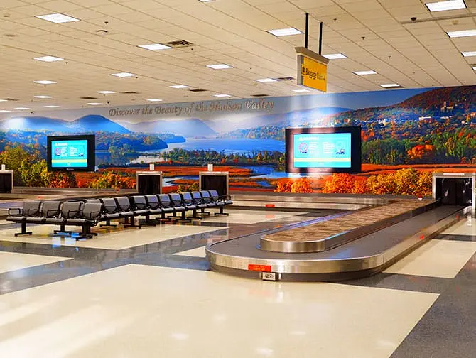 New York Stewart International Airport SWF - Bagage Claim
