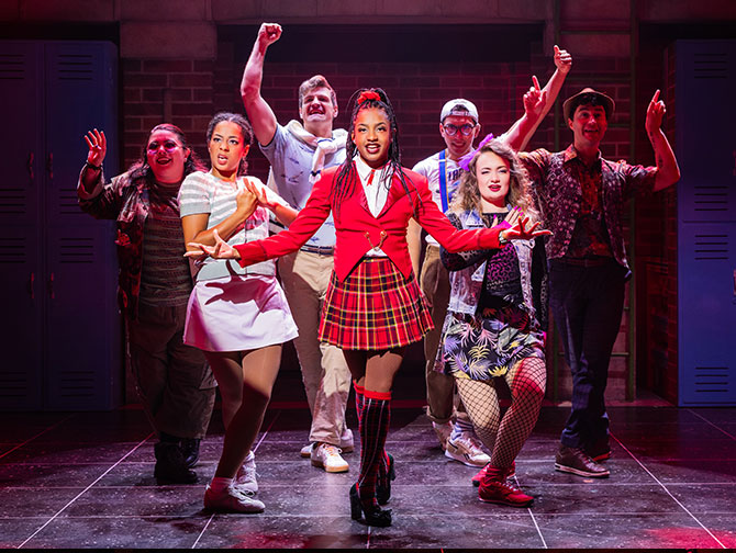 Heathers The Musical op Broadway tickets - Optreden