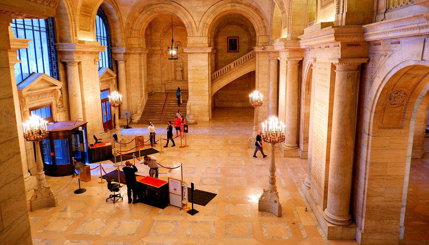 Public Library New York - Astor Hall