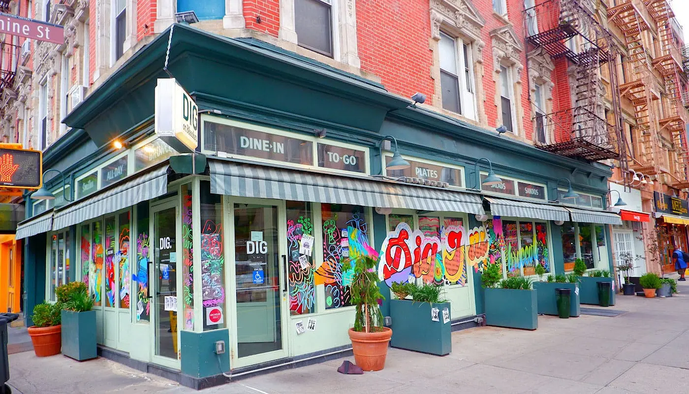 Vegetarische Restaurants in New York - DIG