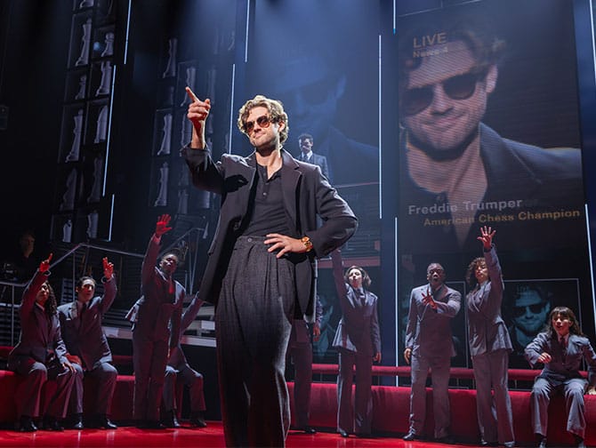 Chess op Broadway tickets - cast