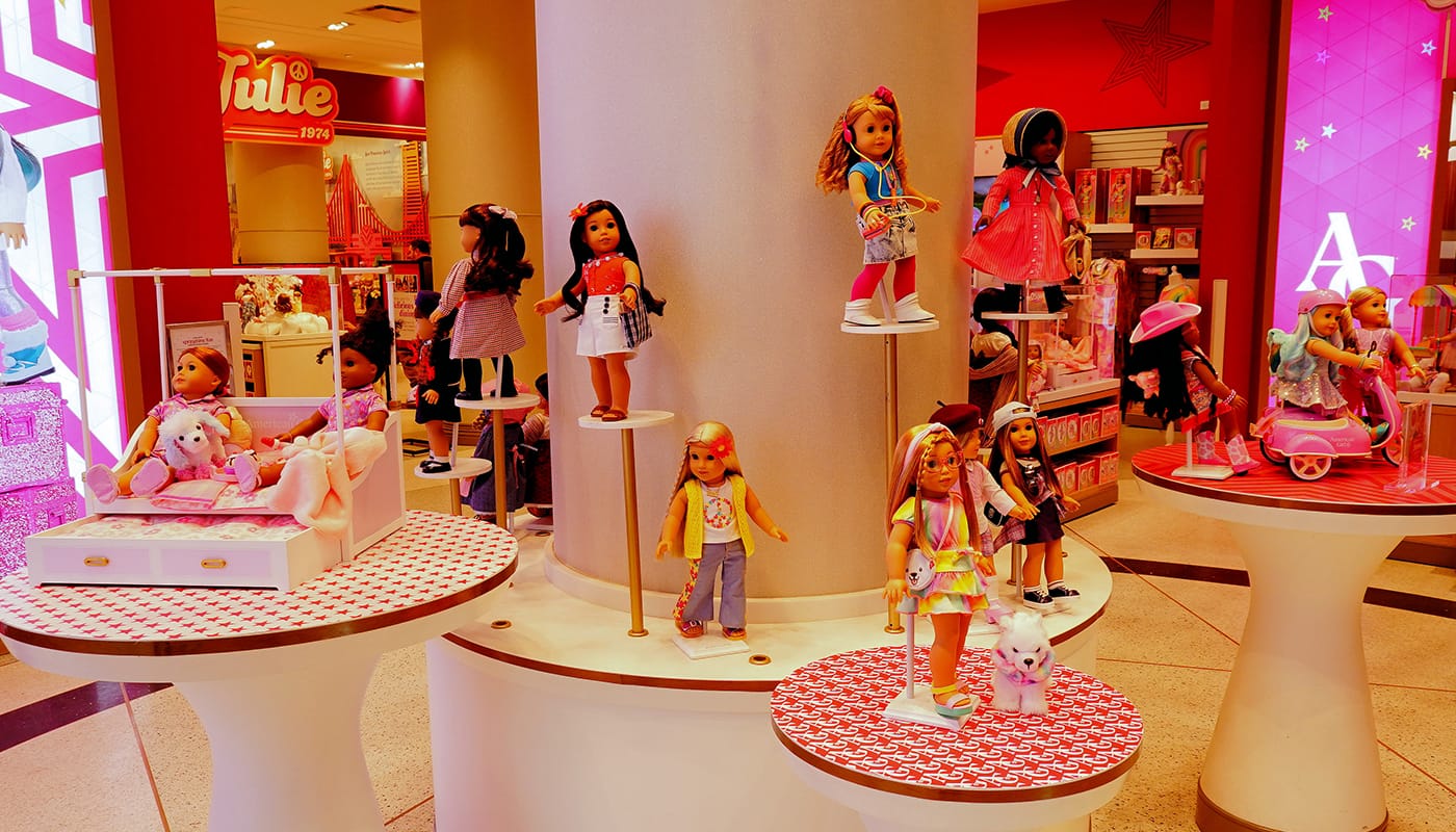 Speelgoedwinkels in New York American Girl Place