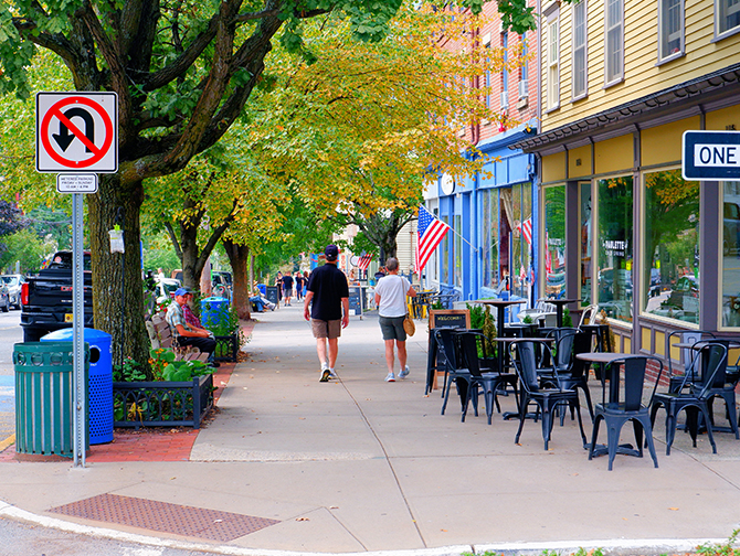 Metro North Railroad in New York - Cold Spring