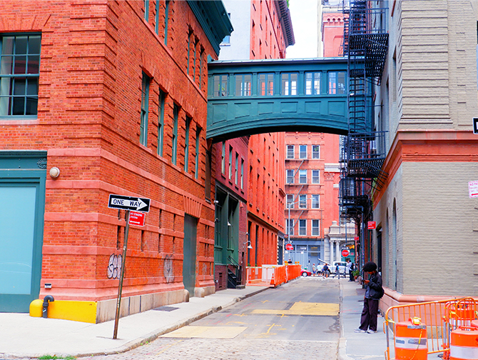 New York Wandelroutes TriBeCa indruk