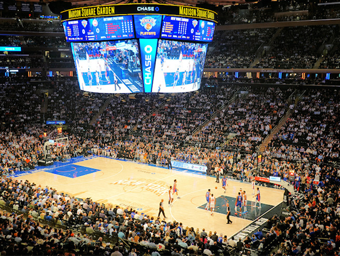 New York Knicks Tickets - Wedstrijd in Madison Square Garden
