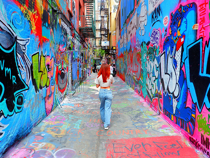 New York Wandelroutes Lower East Side Impression