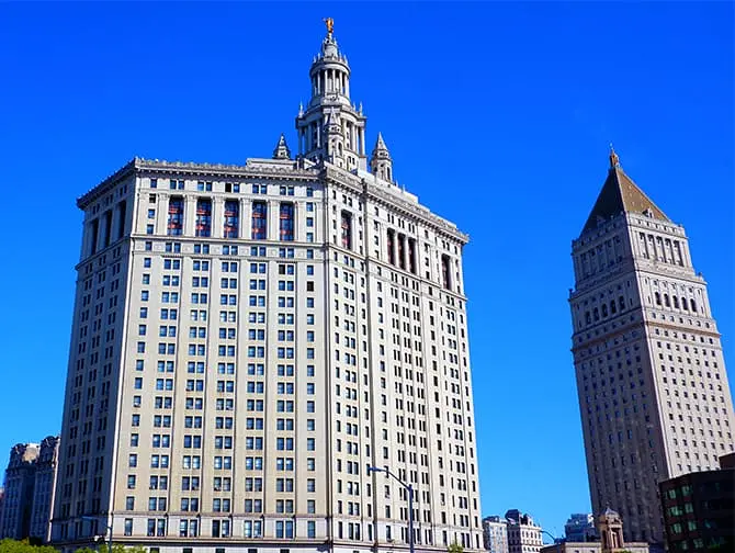 Municipal Building gratis observatiedek in New York
