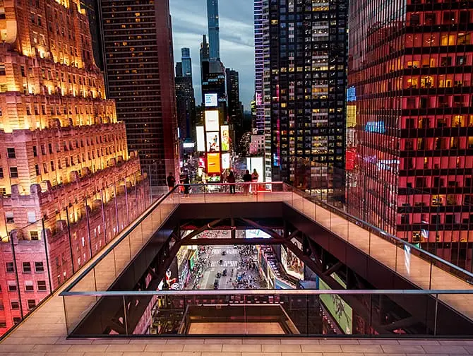 Wat te doen op Times Square - One Times Square