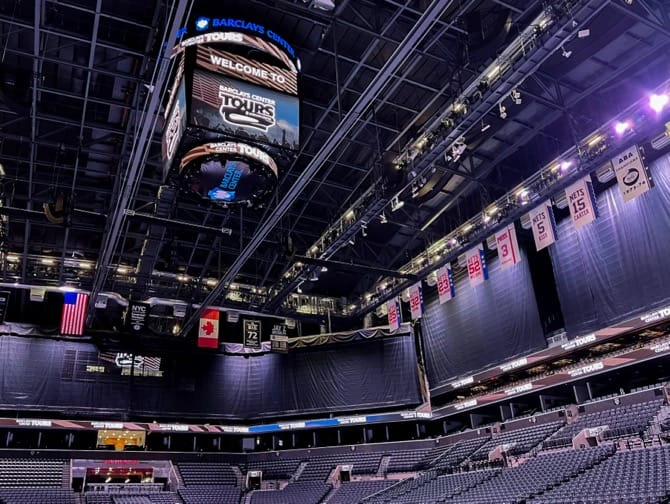 Barclays Center Tour - tour door het stadion