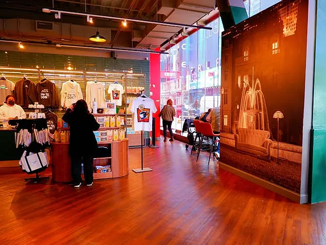 Central Perk Coffeehouse in New York - Winkel voor merchandise