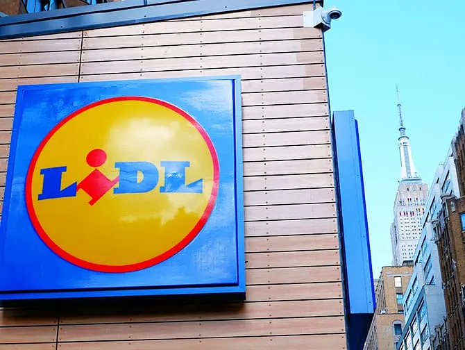 Supermarkten in New York - Lidl