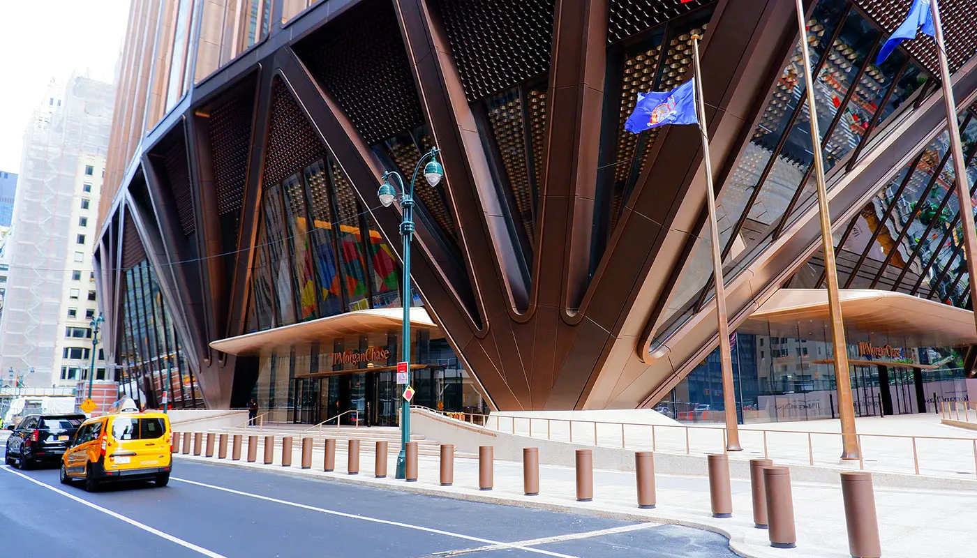 JPMorgan Chase Tower in New York - architectuur