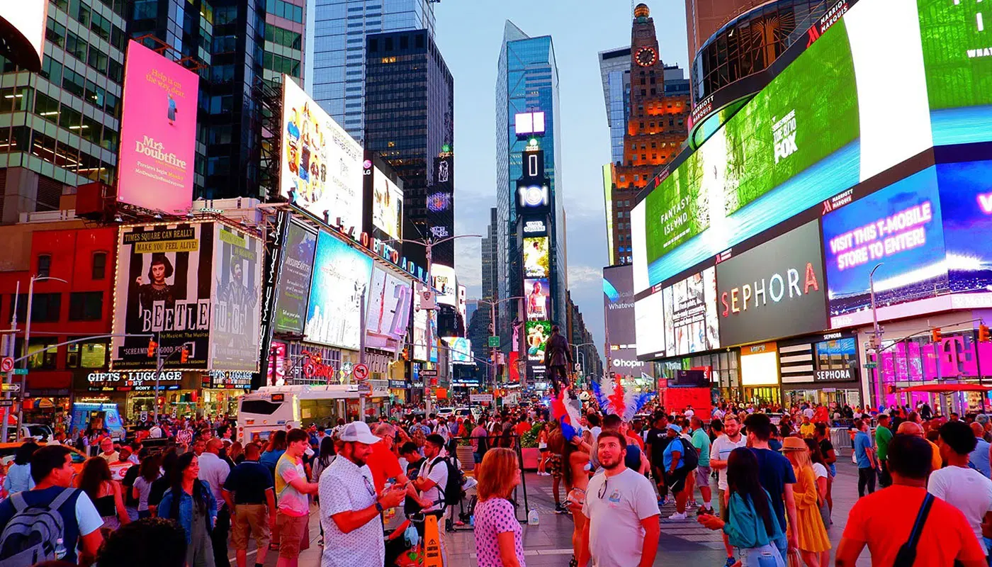 New York 5-daagse dagplanning - Verken Times Square