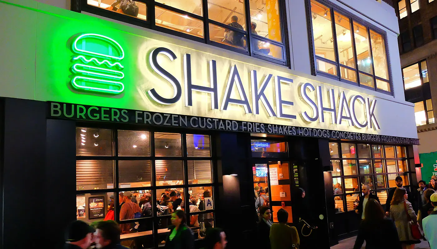 Shake Shack in New York - Een fastfoodketen in New York