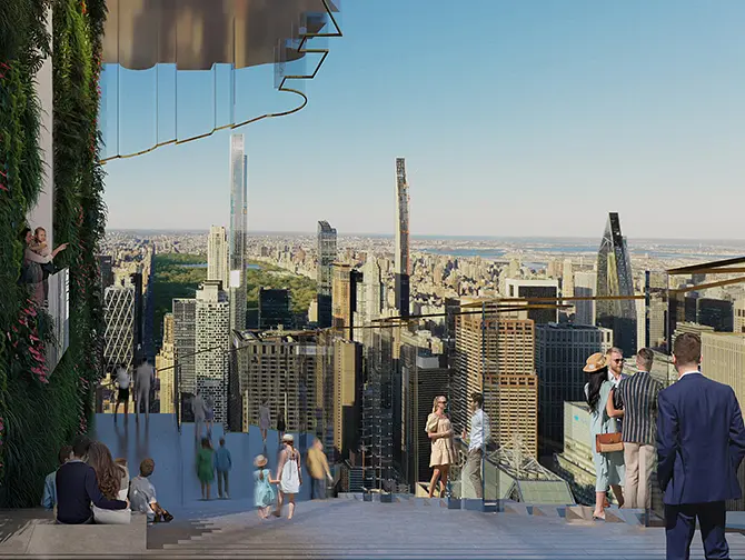 The Torch in New York - Observatiedek