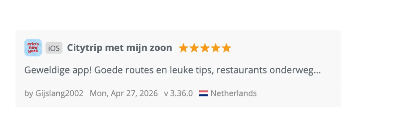App Review NL 27 04
