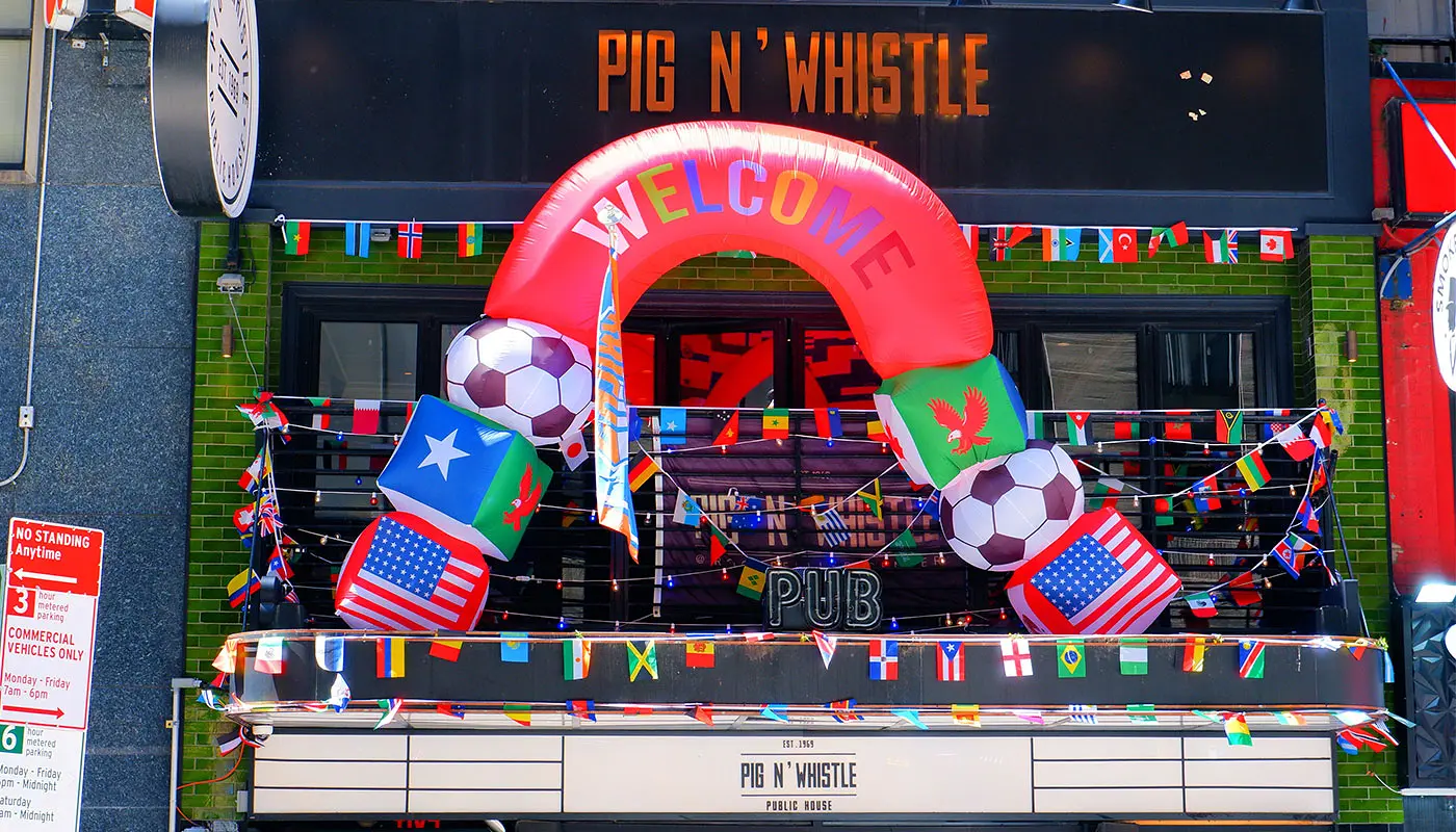 Beste sportbars in New York - Pig 'n Whistle
