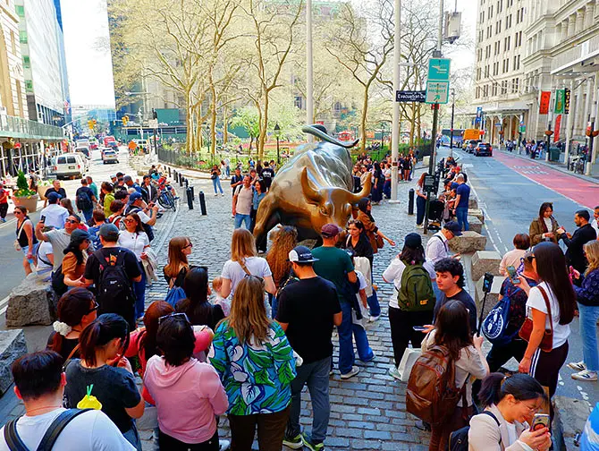 Charging Bull-beeld in New York - Populaire bezienswaardigheid in het Financial District