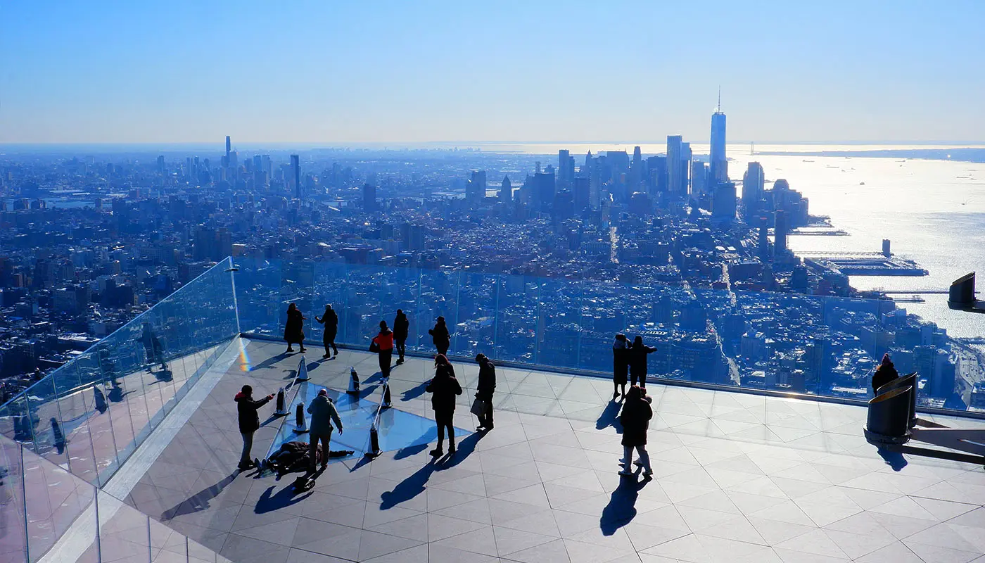 New York 8-daags reisschema - Geniet van het uitzicht vanaf een uitkijkplatform