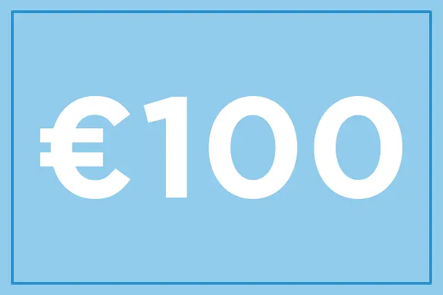 Cadeaubon €100