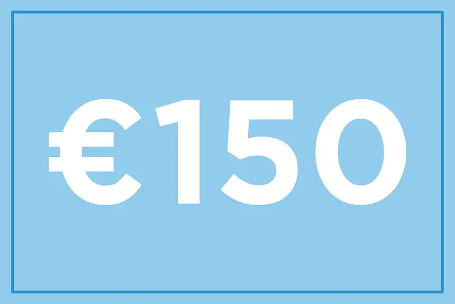 Cadeaubon €150