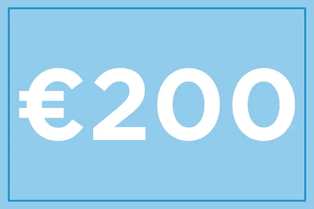 Cadeaubon €200