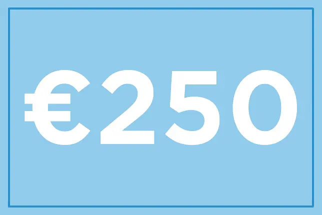 Cadeaubon €250