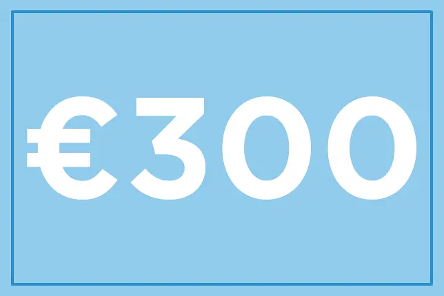Cadeaubon €300
