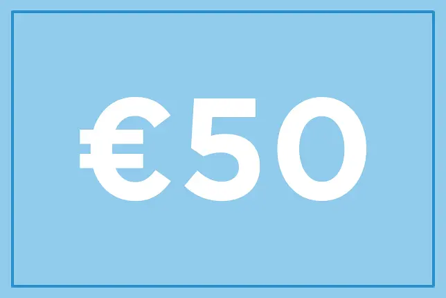 Cadeaubon €50